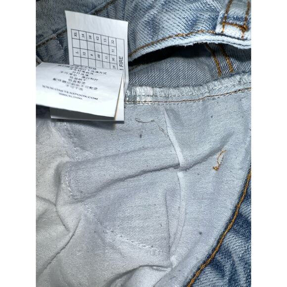 One teaspoon Trashed freebirds jeans - low rise skinny leg distressed - sz 28 - Picture 7 of 11